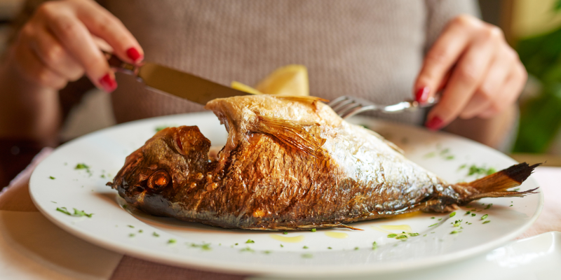 Ristorante di pesce per feste di compleanno e di laurea
